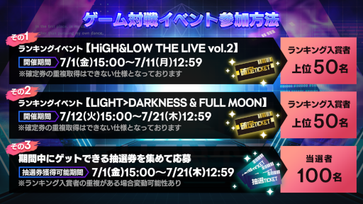 ���������꡼ No.002�Υ���ͥ������ / ��EXtreme LIVES�׽�Υ��ե饤�󥤥٥�Ȥȡ�HiGH&LOW����ܥ����ڡ�����2�Ƥ򳫺ŷ���