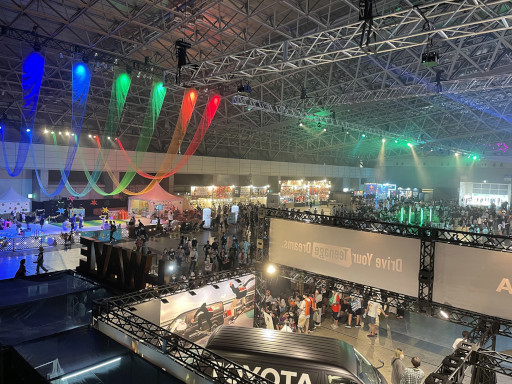 画像ギャラリー No.003のサムネイル画像 / 「ソニック」と都市型音楽フェス「SUMMER SONIC 2022」がコラボ。開催レポートが公開に