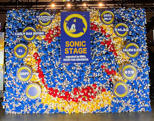 画像ギャラリー No.005のサムネイル画像 / 「ソニック」と都市型音楽フェス「SUMMER SONIC 2022」がコラボ。開催レポートが公開に