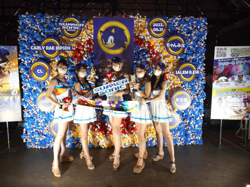 画像ギャラリー No.007のサムネイル画像 / 「ソニック」と都市型音楽フェス「SUMMER SONIC 2022」がコラボ。開催レポートが公開に