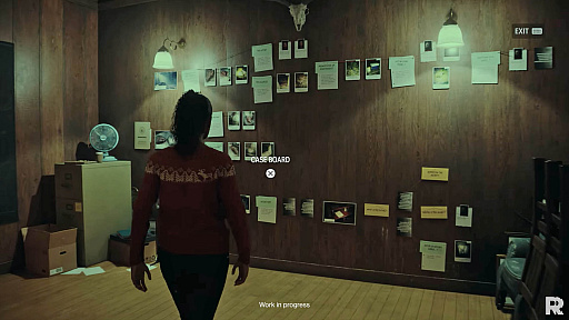 画像ギャラリー No.002のサムネイル画像 / 「Alan Wake 2」,もう1人の主人公サーガ・アンダーソンの精神世界を紹介するトレイラー公開