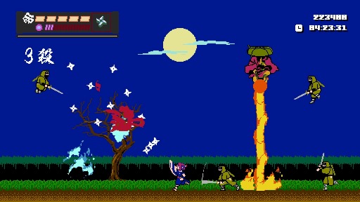 画像ギャラリー No.004のサムネイル画像 / PC向け2Dニンジャアクション「Shinobi non Grata」のSteamストアページが公開に