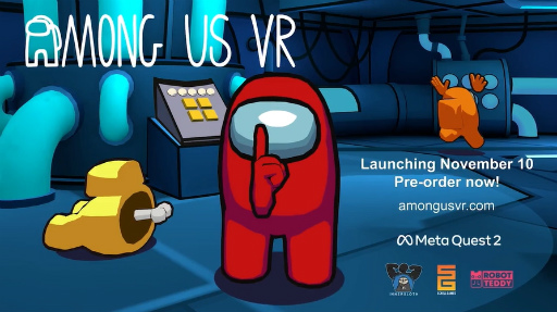 画像ギャラリー No.002のサムネイル画像 / 「Among Us VR」Quest 2向けに2022年11月11日リリース。本日より事前予約スタート