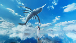 画像集#004のサムネイル/「AZUREA -空の唄-」，川口春奈さんを起用した新TVCMが4月1日より放映開始に。アズレアの世界観を表現した幻想的な演出に注目