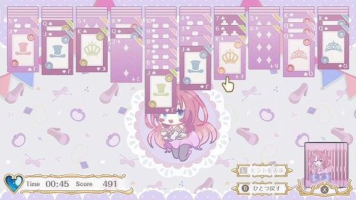 画像ギャラリー No.004のサムネイル画像 / 「ビータスクリエイションソリティア」のSteamストアページが公開に。VTuberグループがソリティアになって登場