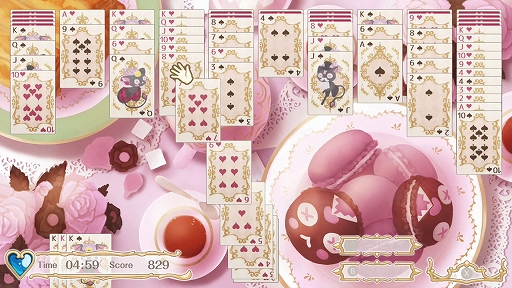 画像ギャラリー No.005のサムネイル画像 / 「ビータスクリエイションソリティア」のSteamストアページが公開に。VTuberグループがソリティアになって登場