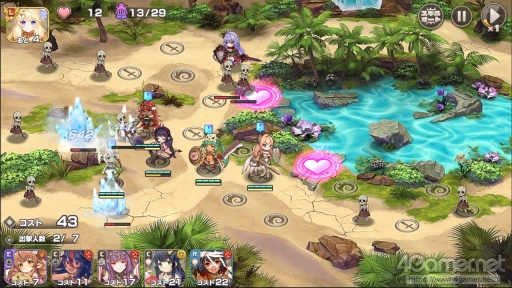 画像ギャラリー No.013のサムネイル画像 / DMM GAMESの新作「モンスター娘TD」を先行プレイ。独特のノリの物語と個性的な美少女たちが魅力のブラウザ向けタワーディフェンスゲーム