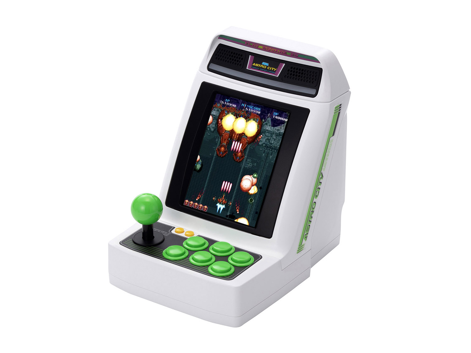 アストロシティミニ V」が2022年夏に発売へ。シューティングゲームに