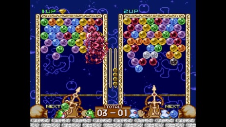 ���������꡼ No.006�Υ���ͥ������ / �֥ѥ���ܥ֥� ���֥�Х֥�!�����������ŵ�Ȥ���SFC�ǥѥ���ܥ֥뤬��°�������ǡ�BUST-A-MOVE��Super NES�ǡˡפ������ǽ