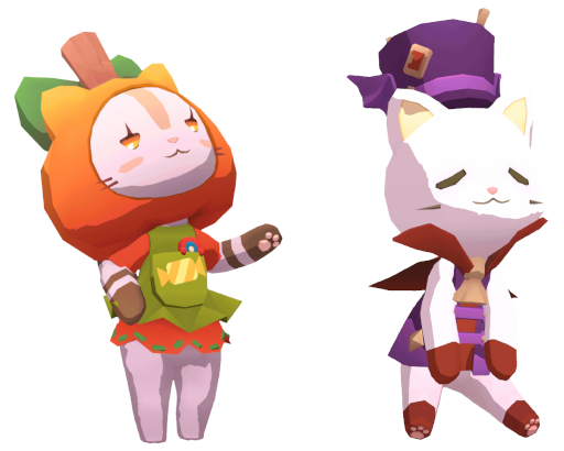 画像ギャラリー No.004のサムネイル画像 / 「ねこ島物語」ハロウィン限定のイベント島“まーはの農場”が登場