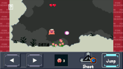 画像ギャラリー No.008のサムネイル画像 / 「ケロブラスター」のAndroid版が12月24日配信決定。事前登録受付を開始