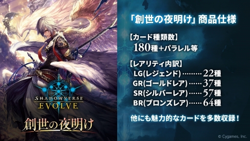 ���������꡼ No.013�Υ���ͥ������ / Shadowverse������ɥ�����ȯɽ���ݡ��ȡ�����ꥢ�륫���ɥ������Shadowverse EVOLVE�פΥ��������Ƥ亣���Ÿ�������餫��