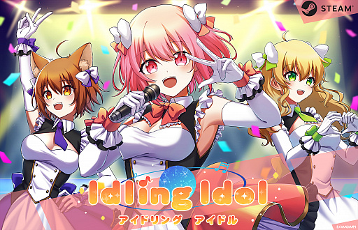 画像ギャラリー No.001のサムネイル画像 / ランダム生成のアイドルを育てる放置系育成ゲーム「Idling Idol」のSteamストアページが公開。リリースは2022年春を予定