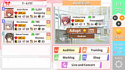 画像ギャラリー No.002のサムネイル画像 / ランダム生成のアイドルを育てる放置系育成ゲーム「Idling Idol」のSteamストアページが公開。リリースは2022年春を予定