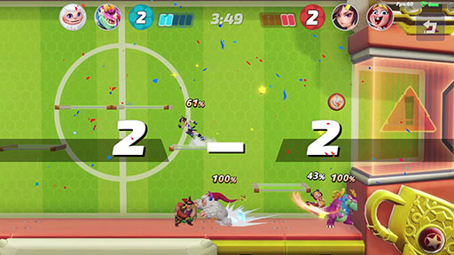 画像ギャラリー No.004のサムネイル画像 / スマホ向け乱闘ゲーム「フラッシュパーティー」が2022年内にリリースへ。本日スタートするiOS向けCBTは4Gamer読者枠もあり