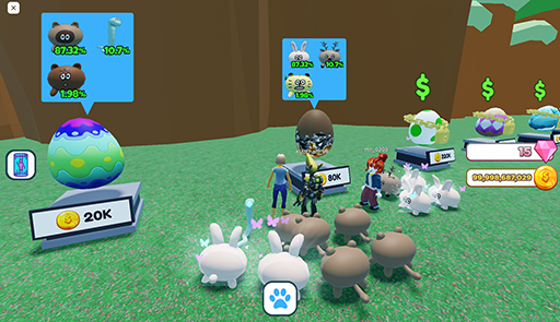 画像ギャラリー No.002のサムネイル画像 / 元でんぱ組.inc夢眠ねむさんのキャラクターが登場するゲーム「たぬきゅんフレンズワールド」が,Robloxで配信開始