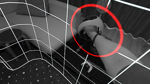 画像ギャラリー No.006のサムネイル画像 / 「PlayStation VR2」は“シースルービュー”機能でヘッドセット装着状態でも自分の周囲を確認できる。PS.Blogで搭載機能の一部を公開