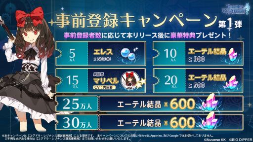 ���������꡼ No.002�Υ���ͥ������ / �֥楰�ɥ顦�쥾�ʥ󥹡פλ�����Ͽ���դ�App Store��Google Play�ǳ��Ϥˡ���Ͽ��15�������ˤ��о쥭���ΤҤȤꡤ�ޥ�٥���館��