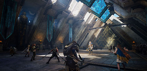 画像ギャラリー No.013のサムネイル画像 / 「Legend of YMIR」,北欧神話をベースにした物語や選択可能な4つのクラス,ゲーム内経済システムなどが明らかに