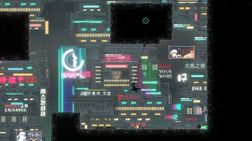 画像ギャラリー No.003のサムネイル画像 / サイバーパンクアクション「SANABI」,β版を配信開始。4つのステージと2種類のボス,マルチエンディングのうち1つのストーリーを実装