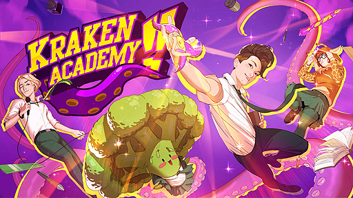 画像ギャラリー No.002のサムネイル画像 / Switch「Kraken Academy!!」本日リリース。世界を救うために3日間のループを繰り返す“ハイスクール”アドベンチャーゲーム