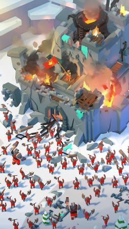 画像ギャラリー No.004のサムネイル画像 / 新作スマホ向けアプリ「Idle Siege」が配信開始。中世風の放置型戦略ゲーム