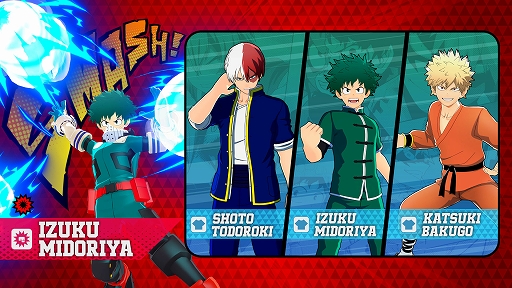 画像ギャラリー No.002のサムネイル画像 / 「僕のヒーローアカデミア ULTRA RUMBLE」,全世界DL数が1000万を突破。全プレイヤーに「ガシャチケット100枚」配布中