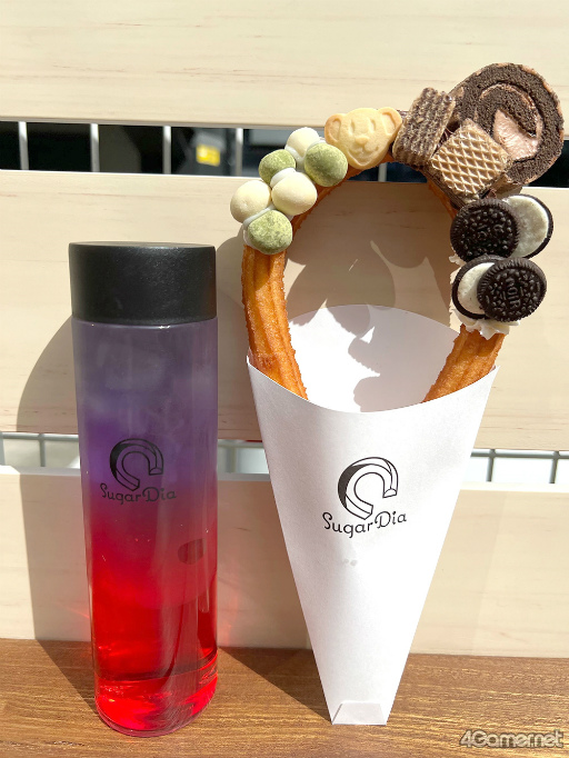 画像ギャラリー No.008のサムネイル画像 / coly運営の飲食ブランド1号店 「SugarDia原宿」レポート。食感がくせになるチュロリングや映えるドリンクを堪能!