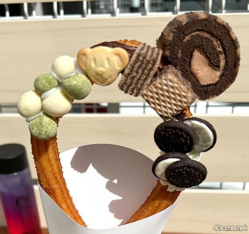 画像ギャラリー No.009のサムネイル画像 / coly運営の飲食ブランド1号店 「SugarDia原宿」レポート。食感がくせになるチュロリングや映えるドリンクを堪能!