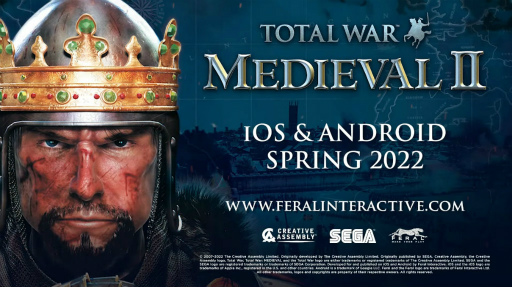 ���������꡼ No.001�Υ���ͥ������ / RTS��Total War: MEDIEVAL II�פ�iOS/Android�Ǥ�2022ǯ�դ��ۿ������ܸ�������饤���θ��ڤϤʤ�