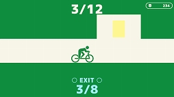 画像ギャラリー No.003のサムネイル画像 / DLソフト「ExitMan Deluxe」が発売決定。落下する天井を避けてひたすら出口に駆け込むアクションゲーム