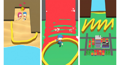 画像ギャラリー No.002のサムネイル画像 / 「Stop the flow!」App Store&Google Play無料アプリランキング,1月27日時点で1位を獲得