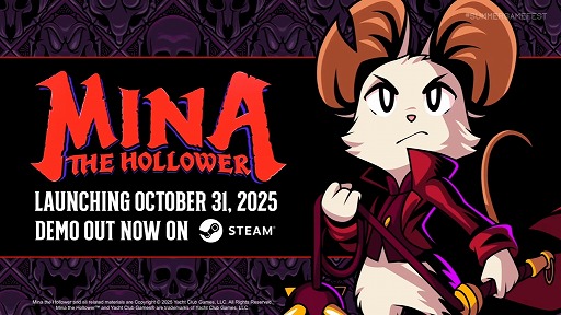 ꡼ No.006 | ֥٥ʥȡפ꤬ǥ٥åѤοMina the Hollowerס2025ǯ1031ȯ䡣ǥǤ