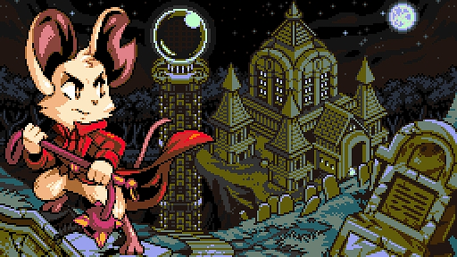 画像ギャラリー No.001のサムネイル画像 / 「Mina the Hollower」,本日リリース。ショベルナイトの開発陣が手掛ける,レトロなビジュアルとモダンなシステムを楽しめるアクションADV