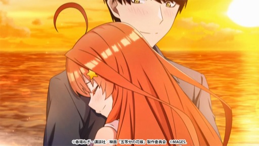 映画「五等分の花嫁」 ~君と過ごした五つの思い出~」OPムービーを公開