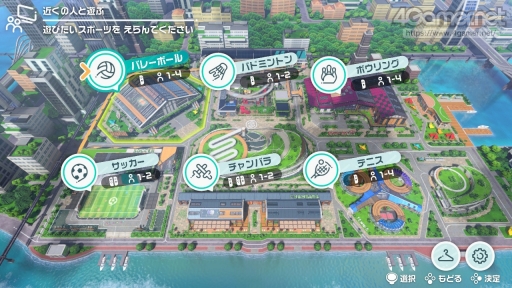 画像ギャラリー No.009のサムネイル画像 / 「Nintendo Switch Sports」先行体験レポート。任天堂のWii Sportsシリーズ最新作は,Joy-Conならではの直感操作と遊びやすさが魅力