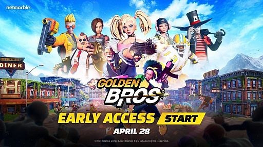 画像ギャラリー No.001のサムネイル画像 / カジュアルSTG「GOLDEN BROS」のアーリーアクセスが本日スタート。記念プレセールも実施中