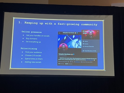 ꡼ No.017Υͥ / GDC 2023ϡVampire SurvivorsפθߤϤɤΤ褦˹äƤäΤߥ˥ƥޥ͡㡼SNSѤǳؤȥץʤȡ