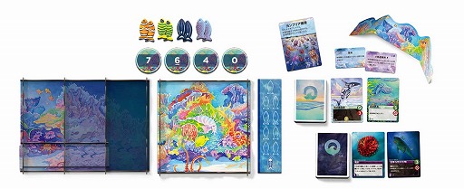 画像集#004のサムネイル/ボードゲーム「オーシャンズ 〜エヴォリューション海洋篇〜」日本語版が3月24日に発売