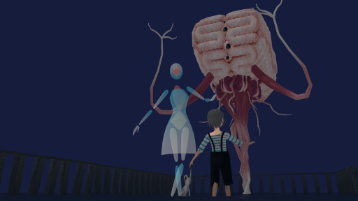 画像ギャラリー No.006のサムネイル画像 / 「沈みゆく構造体とクリオネと迷子」,第6章をSteamで無料公開