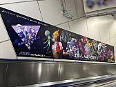 画像集#022のサムネイル/「ソウルハッカーズ2」，JR秋葉原駅でポスタージャックを開始。クロス新宿ビジョンでスペシャル3D映像が8月23日から上映に
