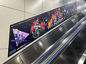 画像集#024のサムネイル/「ソウルハッカーズ2」，JR秋葉原駅でポスタージャックを開始。クロス新宿ビジョンでスペシャル3D映像が8月23日から上映に