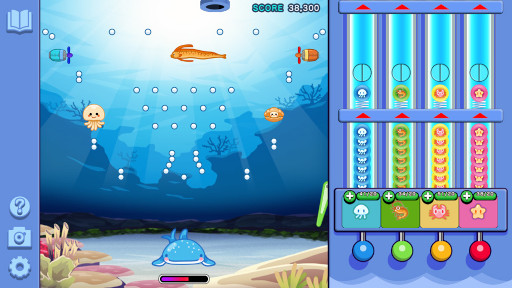 画像ギャラリー No.002のサムネイル画像 / 「シーフードロップス」がリリース。海の中をテーマにしたカジュアルゲーム