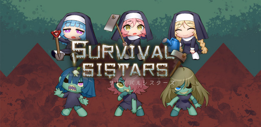 画像ギャラリー No.001のサムネイル画像 / シスターとゾンビのサバイバルパズル「SURVIVAL SISTERS:2048」が2月28日に配信決定