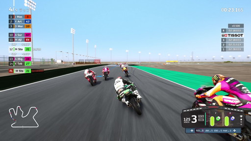 画像ギャラリー No.002のサムネイル画像 / 「MotoGP 22」プレイレポート。チュートリアルが充実した今作で,モータースポーツ知識に乏しい初心者は一体どこまで走れるのか?