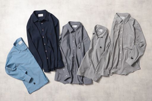 画像ギャラリー No.004のサムネイル画像 / 「ポケモンシャツ」に25種のシルエット刺繍が登場。6種類の生地と3種類のボタンも追加