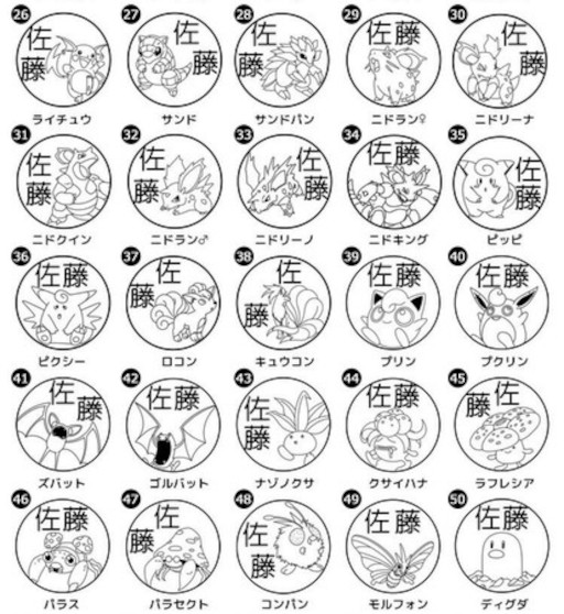 画像ギャラリー No.013のサムネイル画像 / もちものにも押せる「Pokemon PON ネームスタンプ」がAmazonにて販売開始に