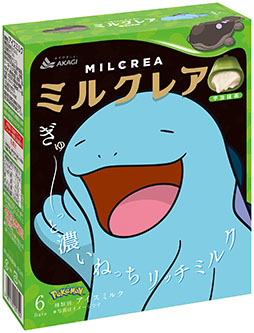 画像ギャラリー No.002のサムネイル画像 / ポケモンのドオーとヌオーをパッケージにデザインした「ミルクレア(MILCREA)」チョコレートと宇治抹茶,8月28日より数量限定で発売