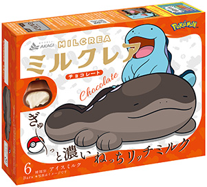 画像ギャラリー No.004のサムネイル画像 / ポケモンのドオーとヌオーをパッケージにデザインした「ミルクレア(MILCREA)」チョコレートと宇治抹茶,8月28日より数量限定で発売