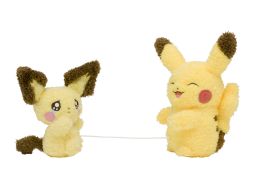 画像ギャラリー No.003のサムネイル画像 / ポケモンの「ぶるぶる…むぎゅ!ぬいぐるみ」本日発売。進化前と進化後のポケモンがむぎゅっとハグする姿がかわいい